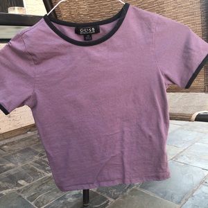 Purple crop top!!